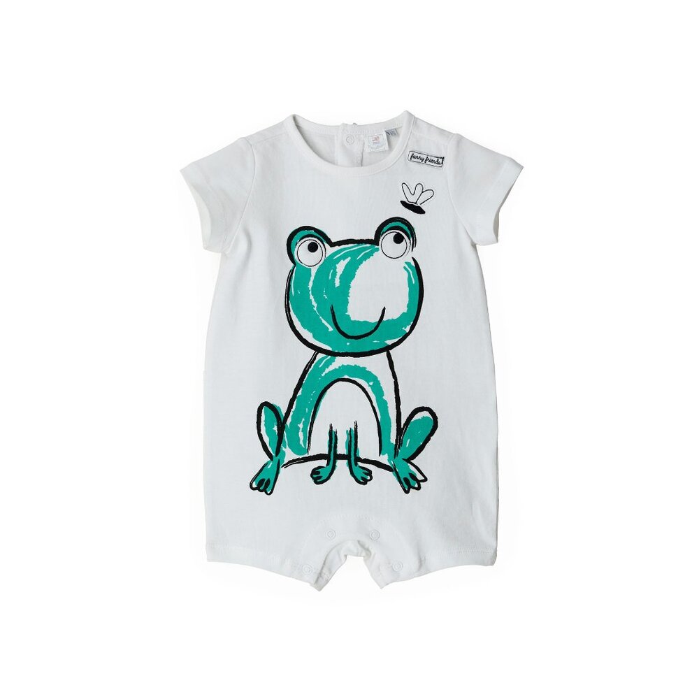 Original Marines, Italy  - 50% Off  - US Seller -  LITTLE GIRAFFE COTTON ROMPER